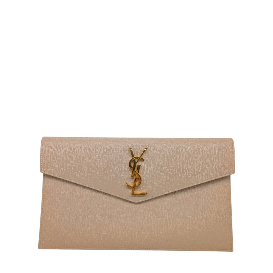 Saint Laurent  Grain De Poudre Uptown Pouch
