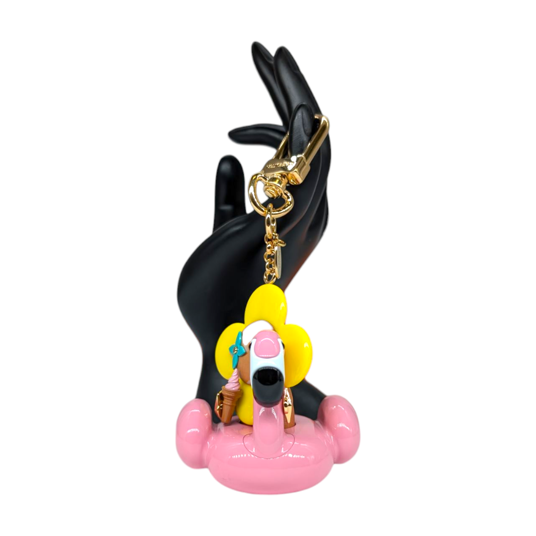 Louis Vuitton  Vivienne Flamingo Bag Charm Key Holder