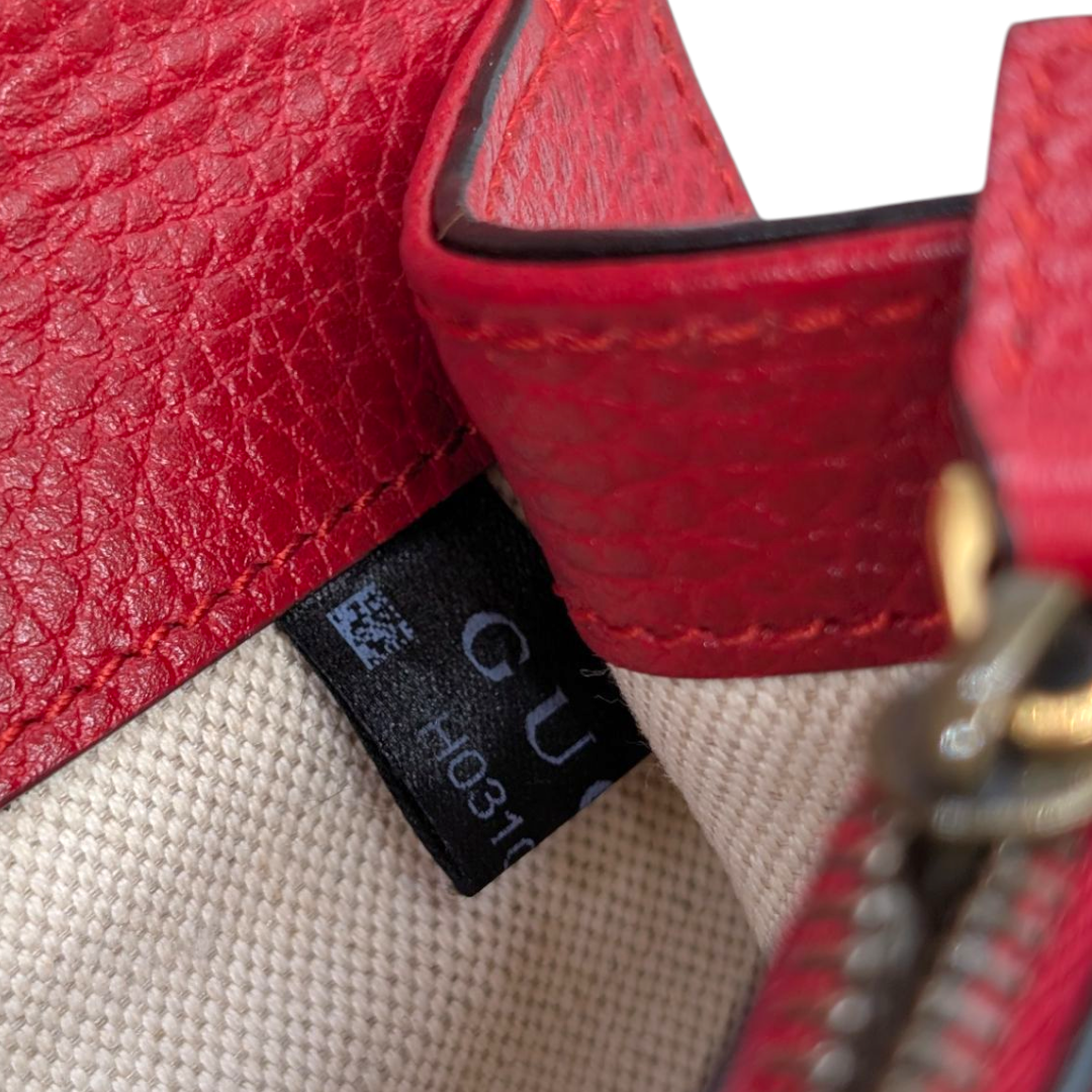 Gucci  Dollar Calfskin Swarovski Crystal Small Dionysus Shoulder Bag