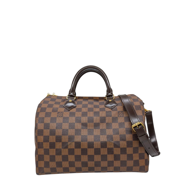 Louis Vuitton  Damier Ebene Speedy Bandouliere 30