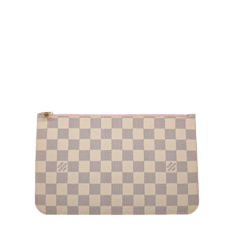 Louis Vuitton  Damier Azur Neverfull MM GM Pochette