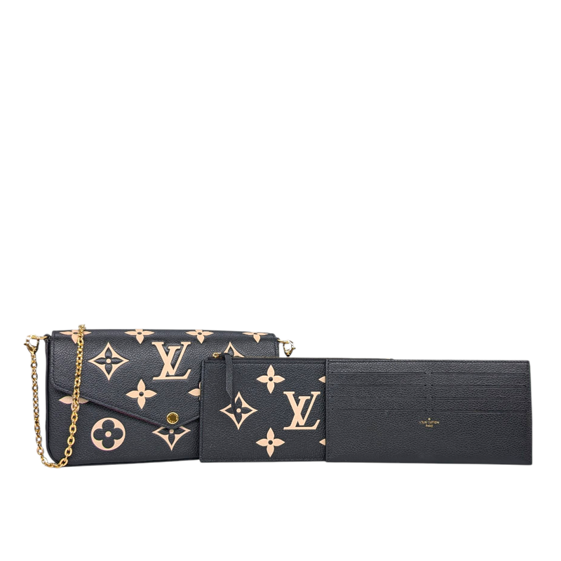 Louis Vuitton  Empreinte Monogram Giant Felicie Pochette