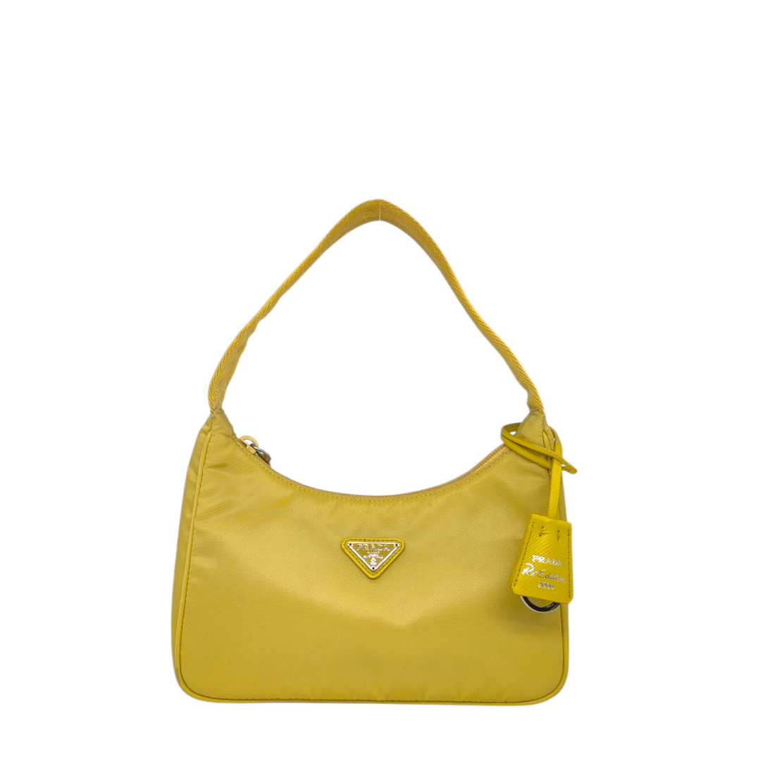 Prada  Tessuto Nylon Saffiano Mini Re-Edition 2000