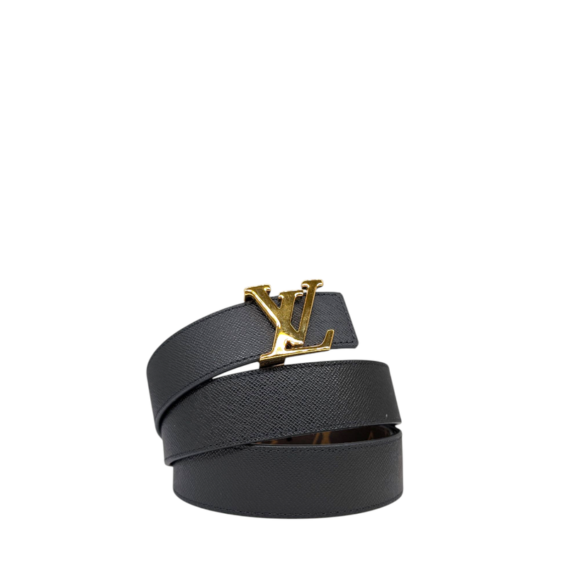 Louis Vuitton  Calfskin Monogram 30mm LV Initiales Reversible Belt