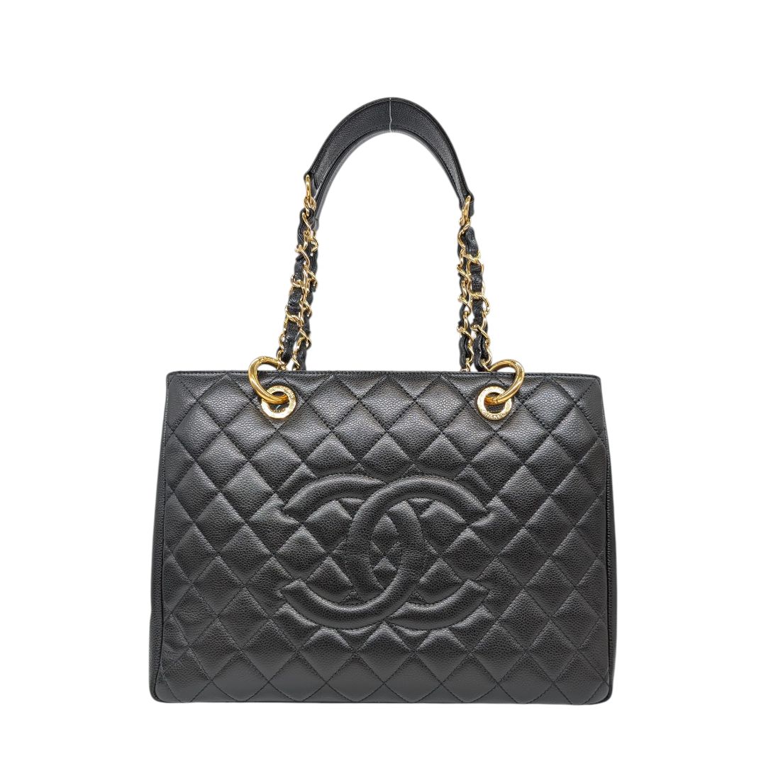 Chanel  Caviar Quilted Grand Shopping Tote