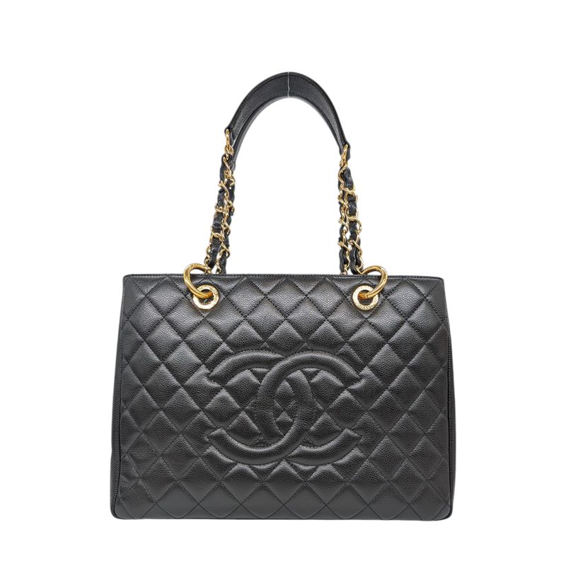 Chanel  Caviar Quilted Grand Shopping Tote