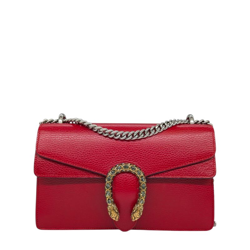 Gucci  Dollar Calfskin Swarovski Crystal Small Dionysus Shoulder Bag