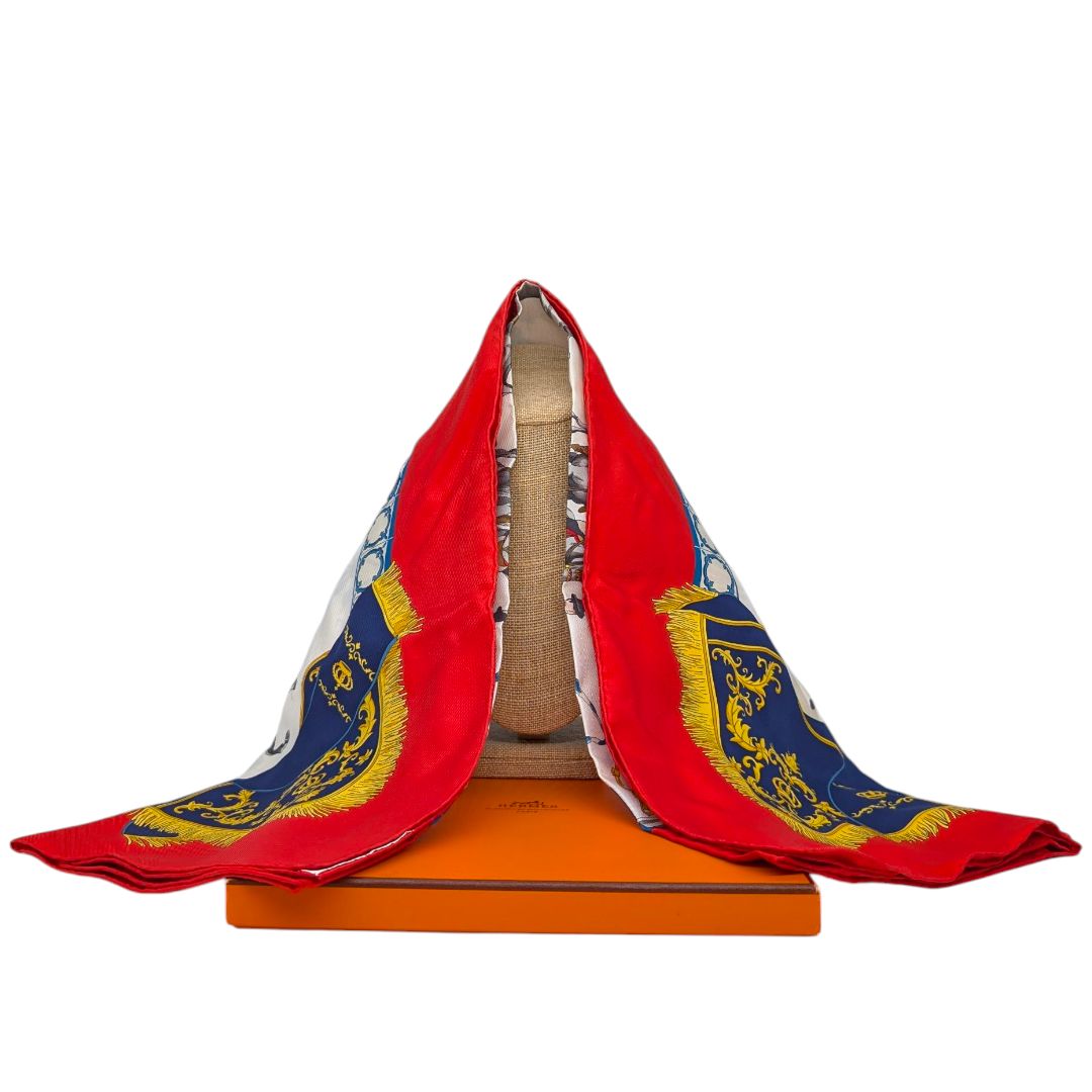 Hermes Silk Scarf