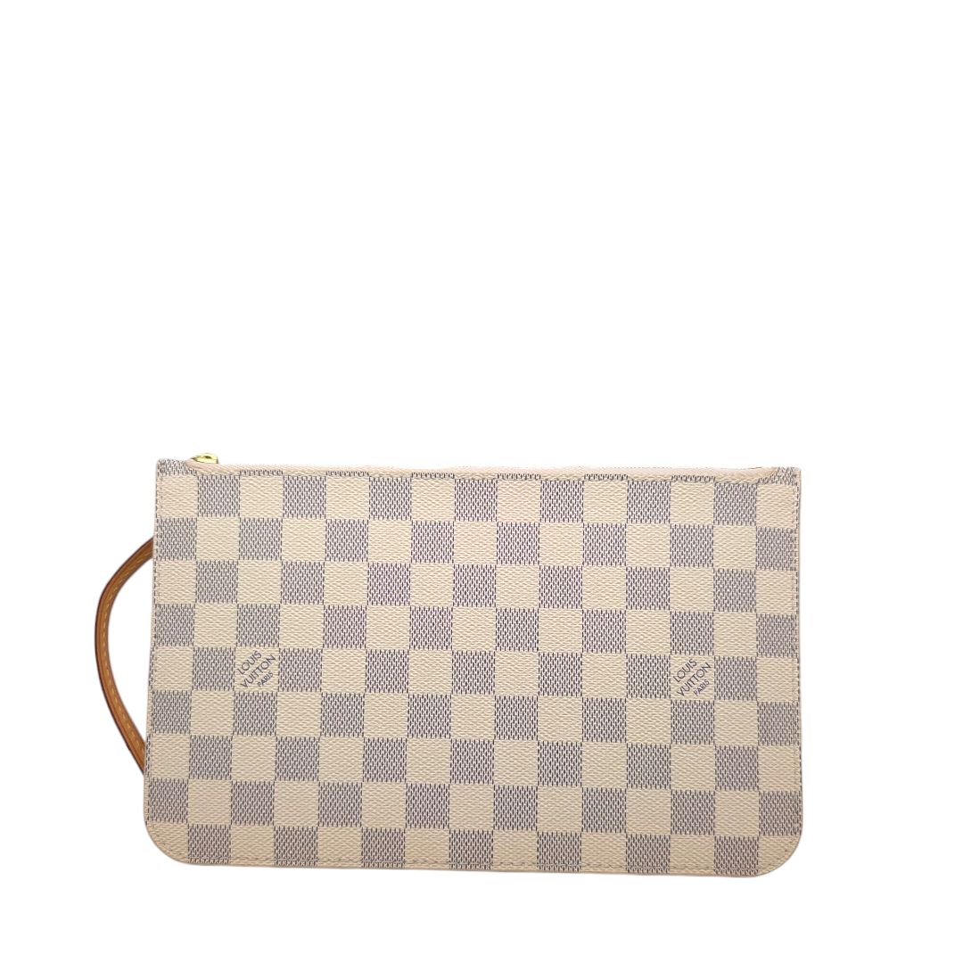 Louis Vuitton  Damier Azur Neverfull Pochette.