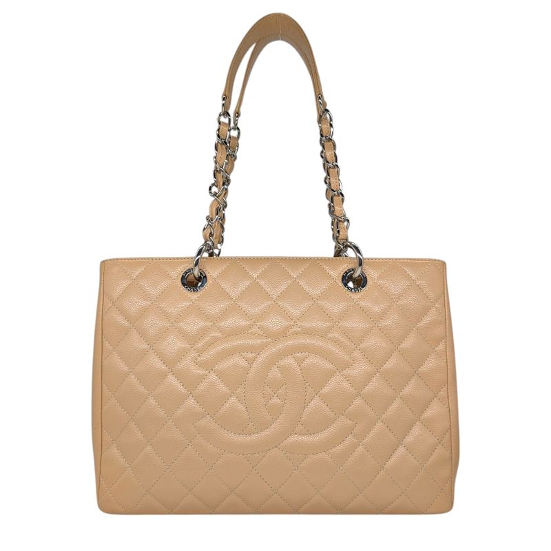 Chanel  Caviar Quilted Grand Shopping Tote.