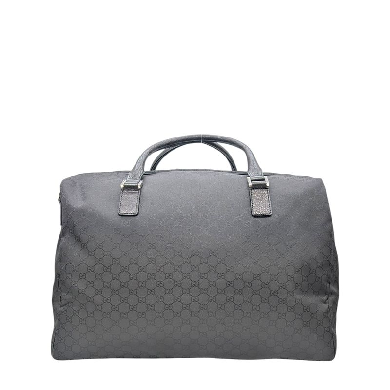 Gucci  Denim Monogram Large Carry On Duffle