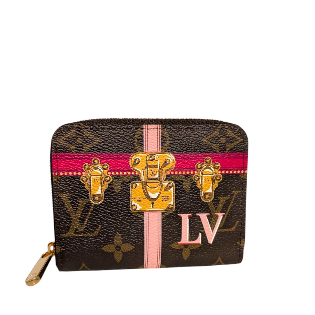 LV Monogram Summer Trunk Zippy Wallet