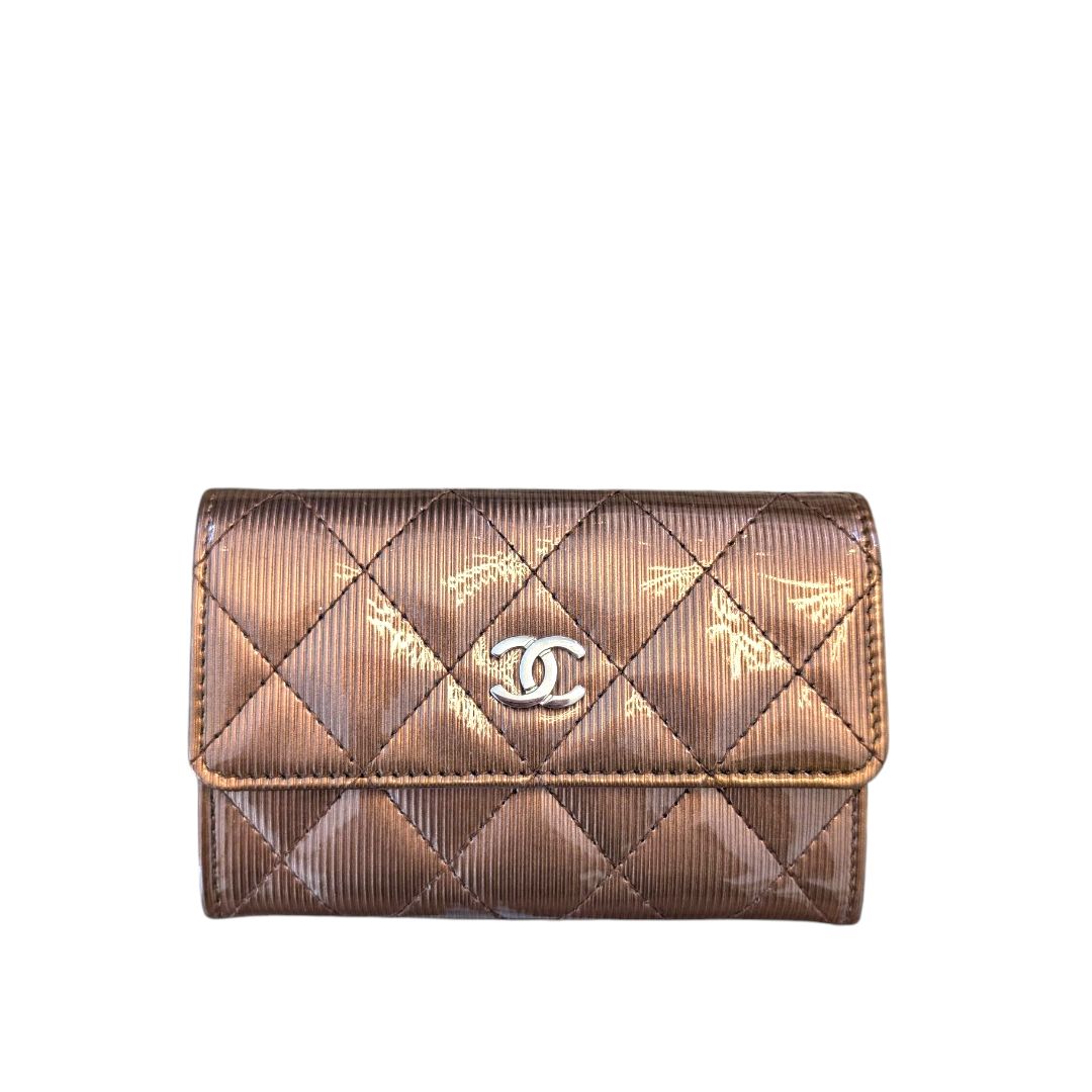 Chanel Patent Leather Card Holder