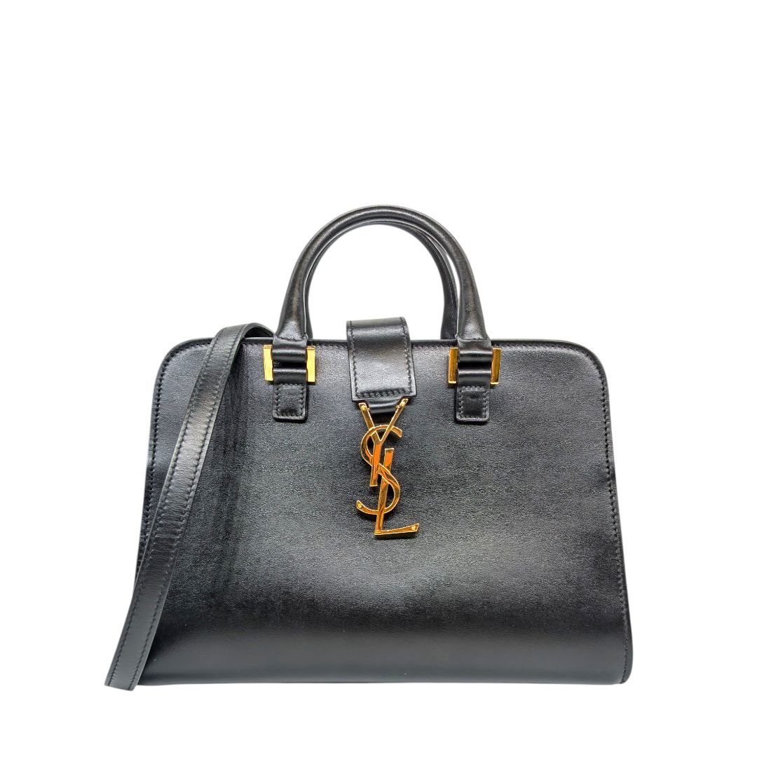 YSL Black Baby Cabas