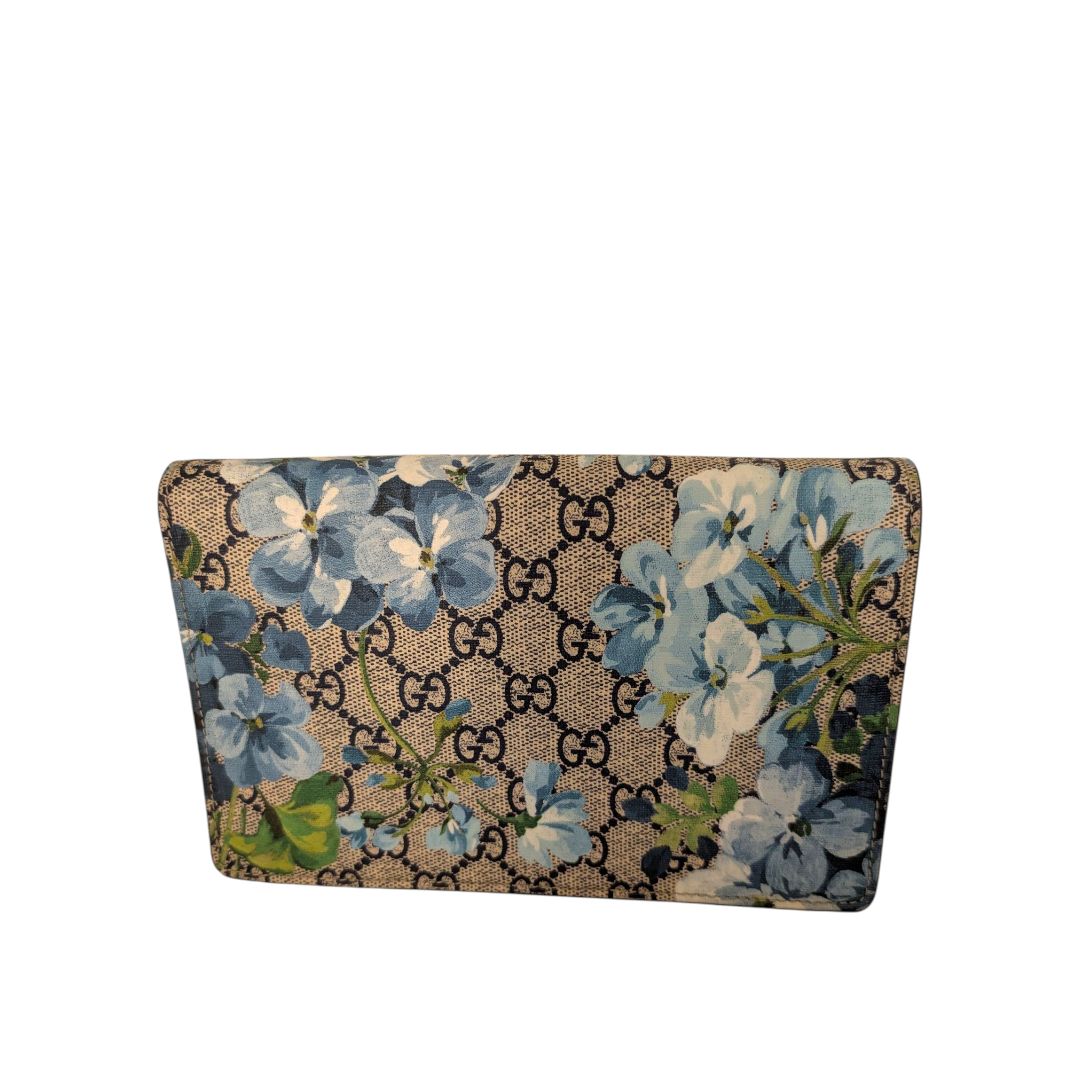Gucci GG Supreme Blooms WOC (Blue)