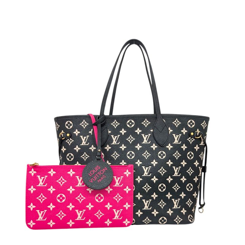 Louis Vuitton Neverfull MM In The City (Black and White)