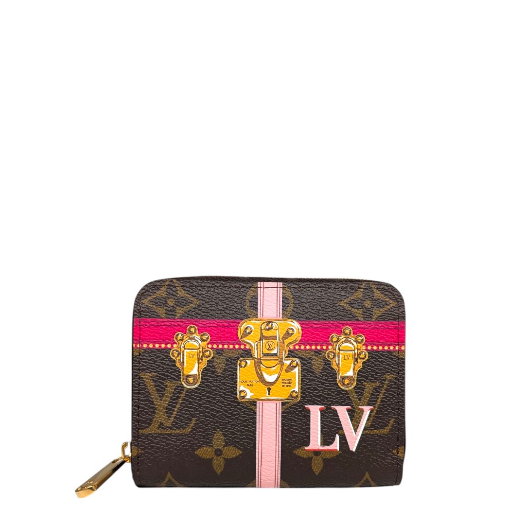 Louis Vuitton Monogram Summer Trunk Zippy Wallet