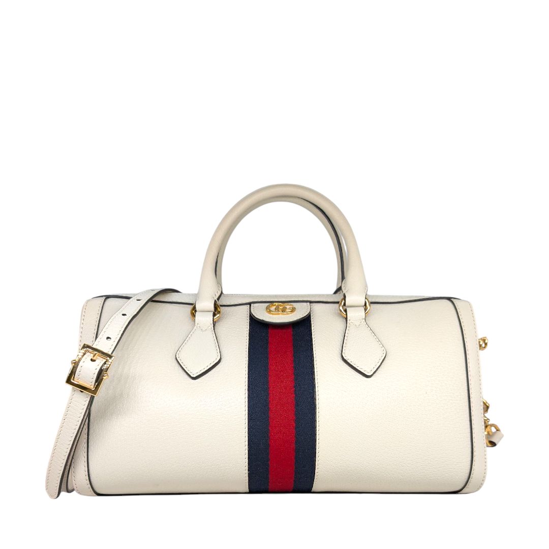 Gucci Ophidia Leather Boston Bag Downpayment