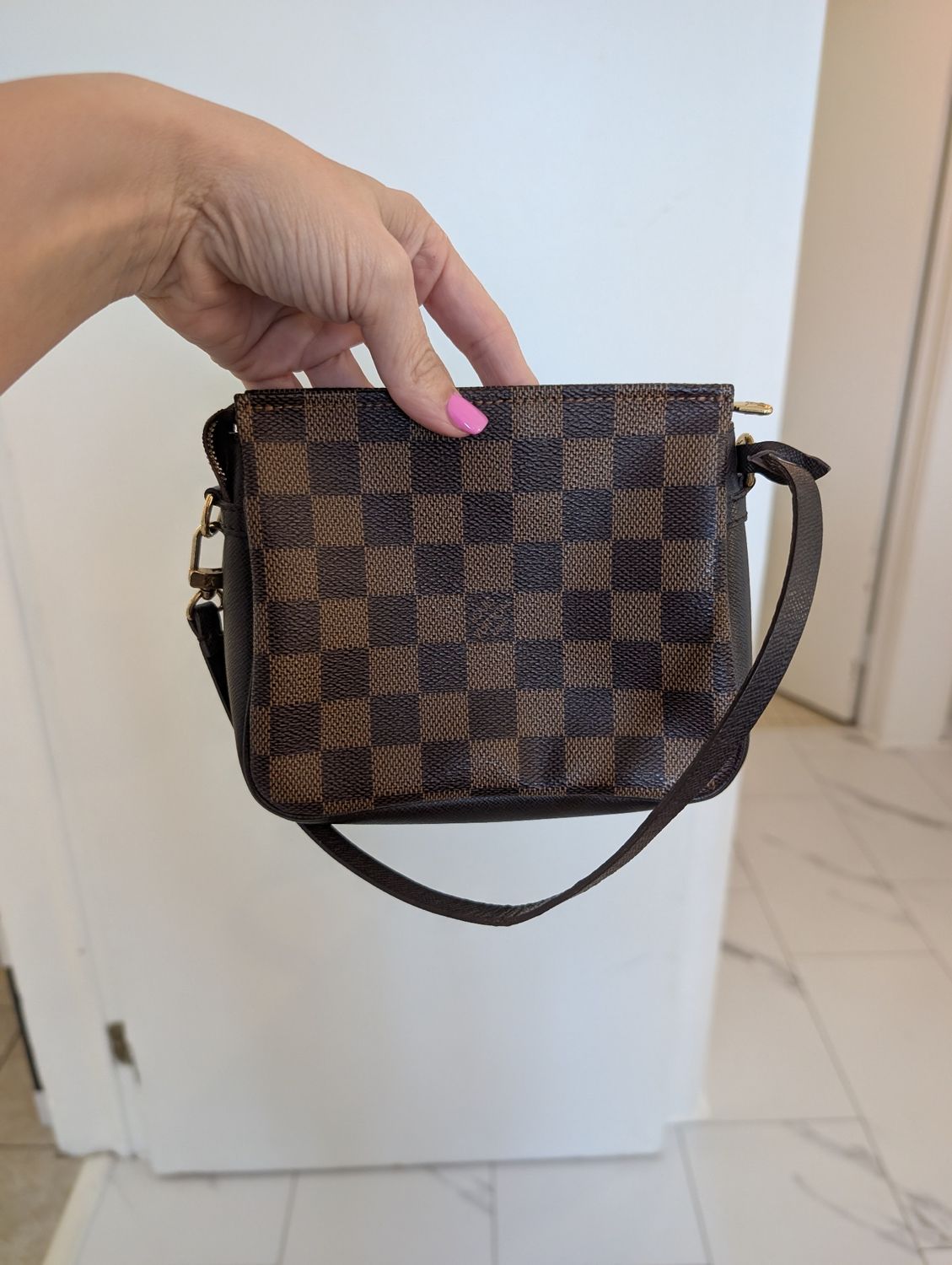 Louis Vuitton Geronimo Damier Ebene Mini Pochette Down Payment