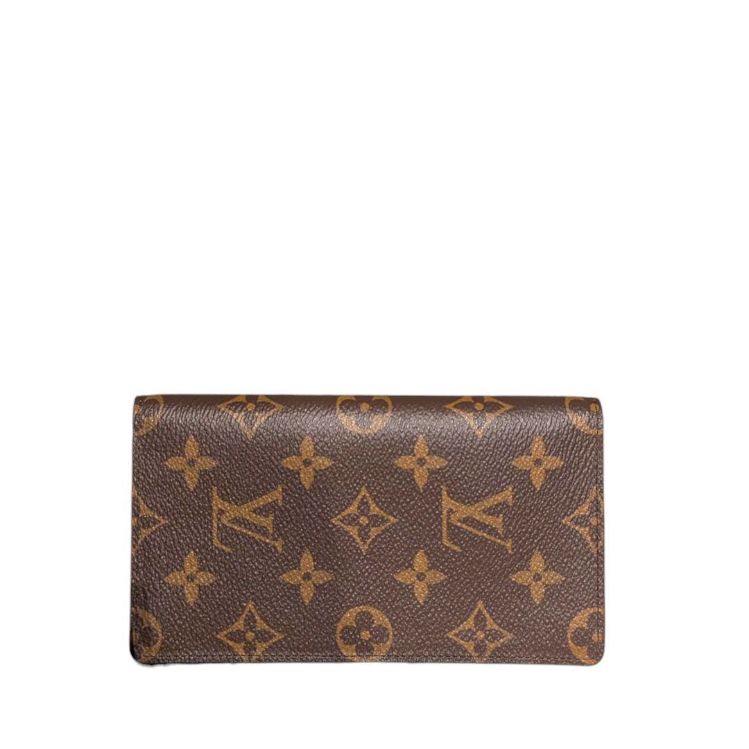 Louis Vuitton Monogram Checkbook (with initials)