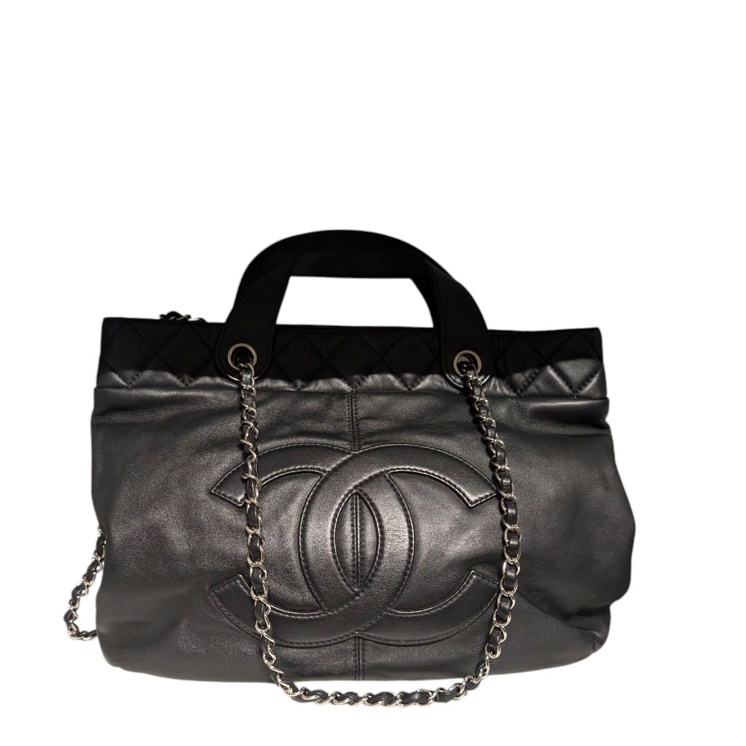 Chanel Calfskin Trianon Tote