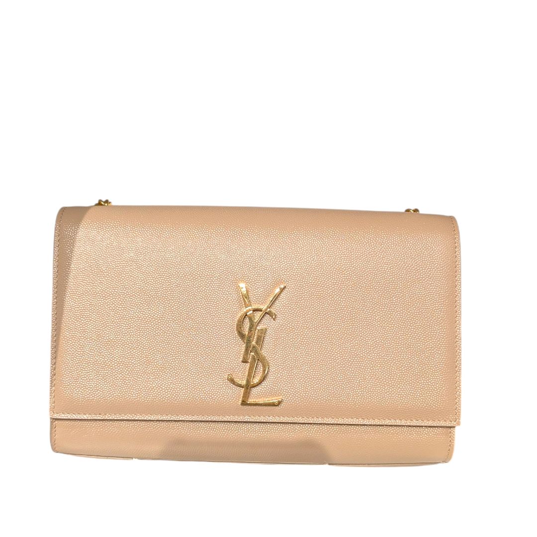 Saint Laurent Grain De Poudre Kate Satchel