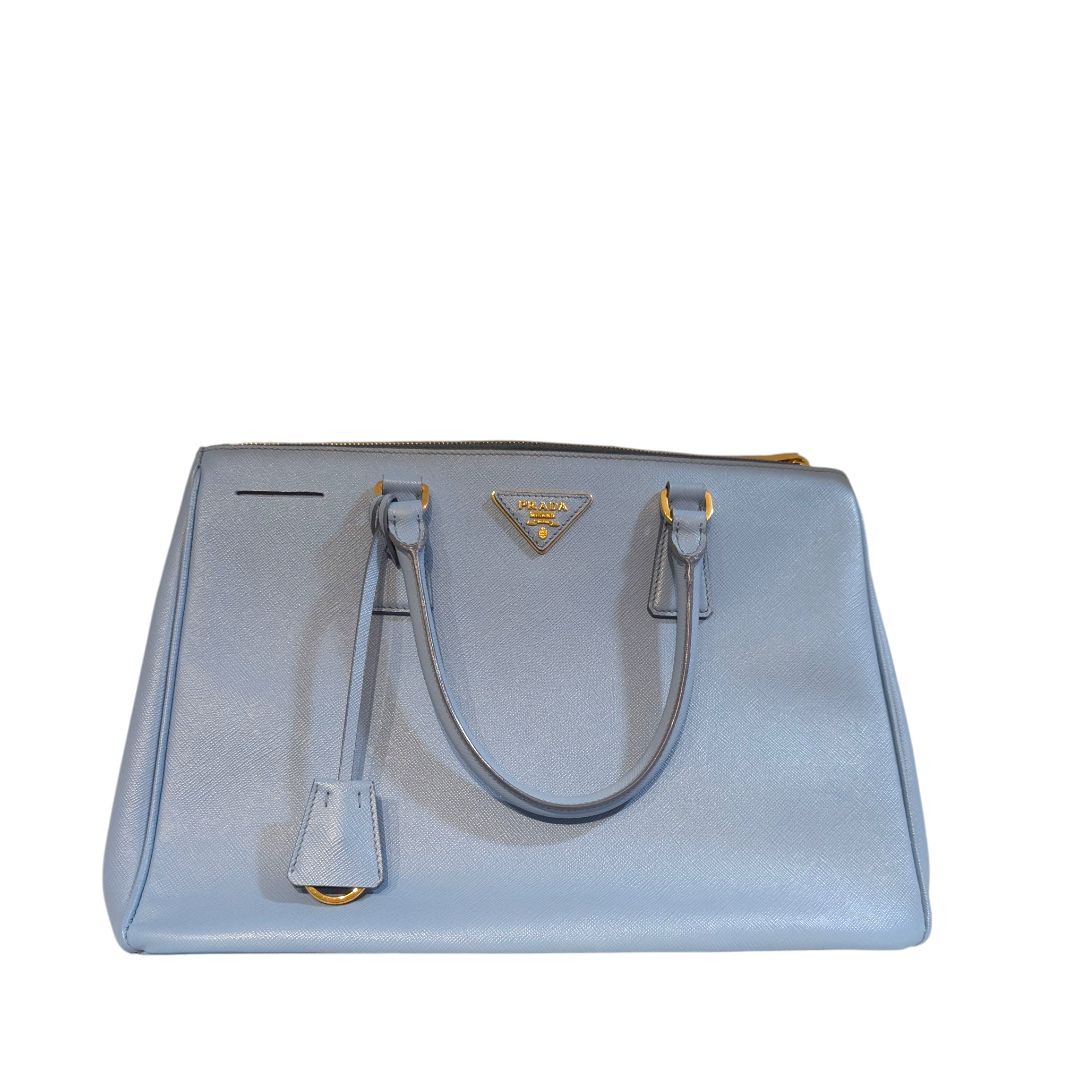 Prada Saffiano Medium Galleria Double Zip Tote