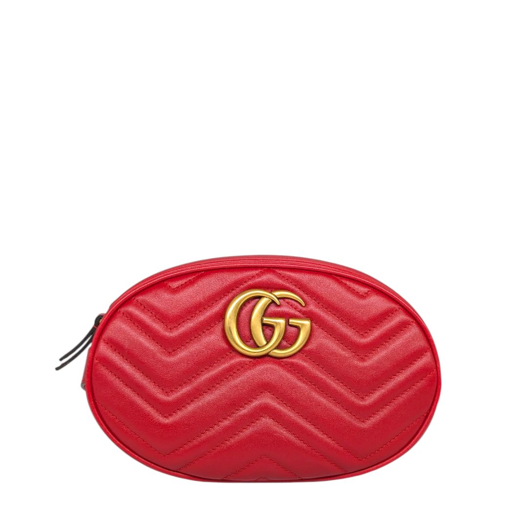 Gucci Marmontr Red Belt Bag