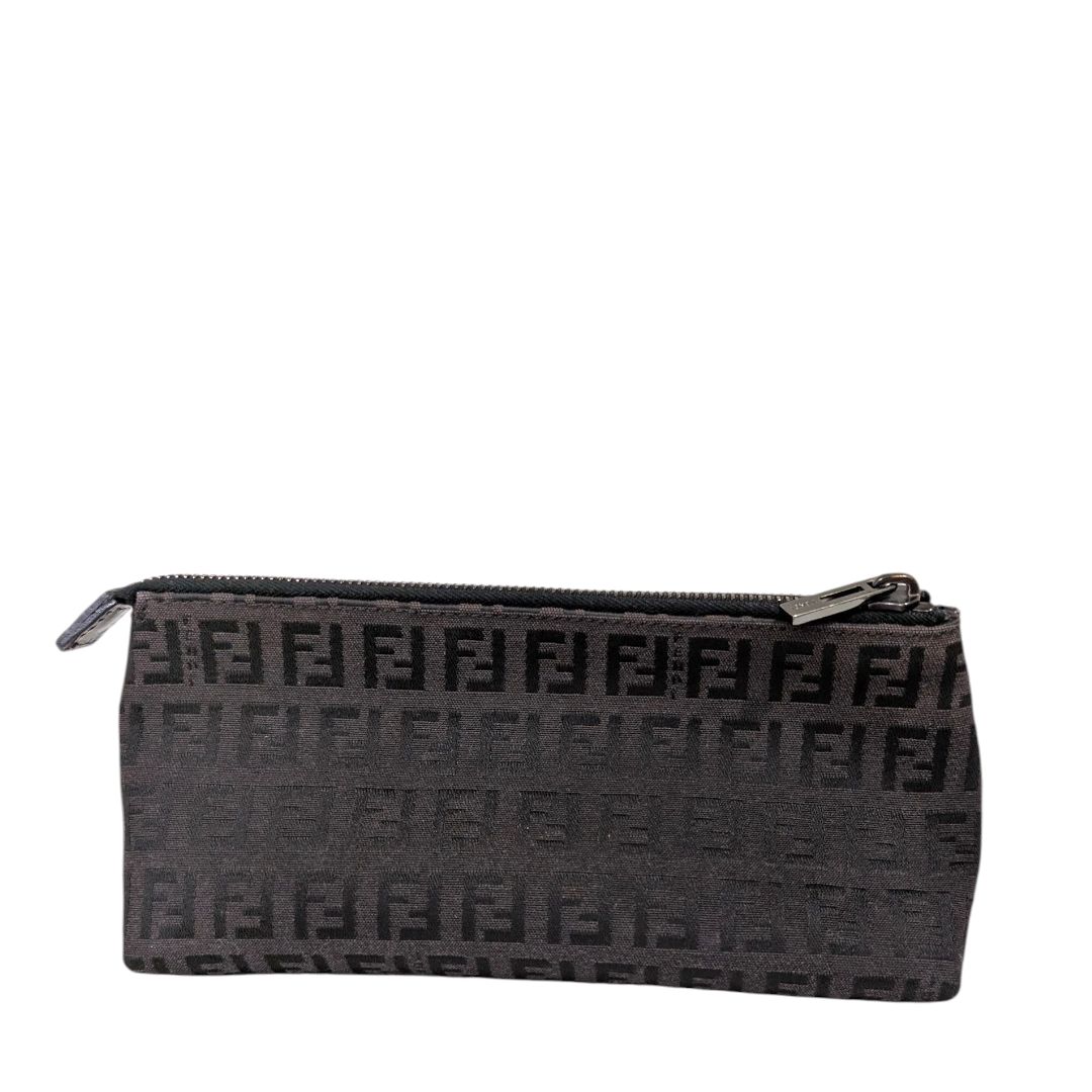 Fendi Zucchino Black Cosmetic Pouch