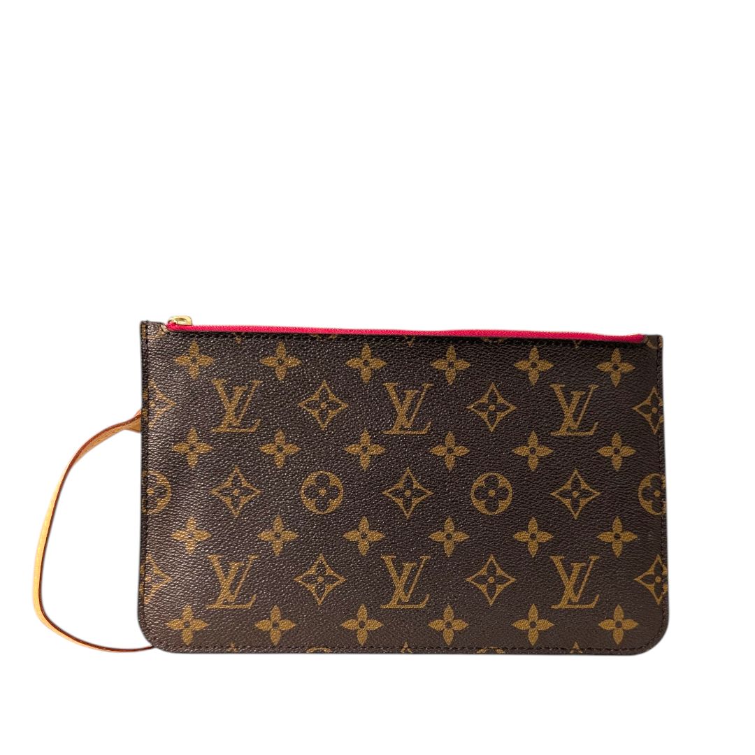 Louis Vuitton Monogram Neverfull Pochette.