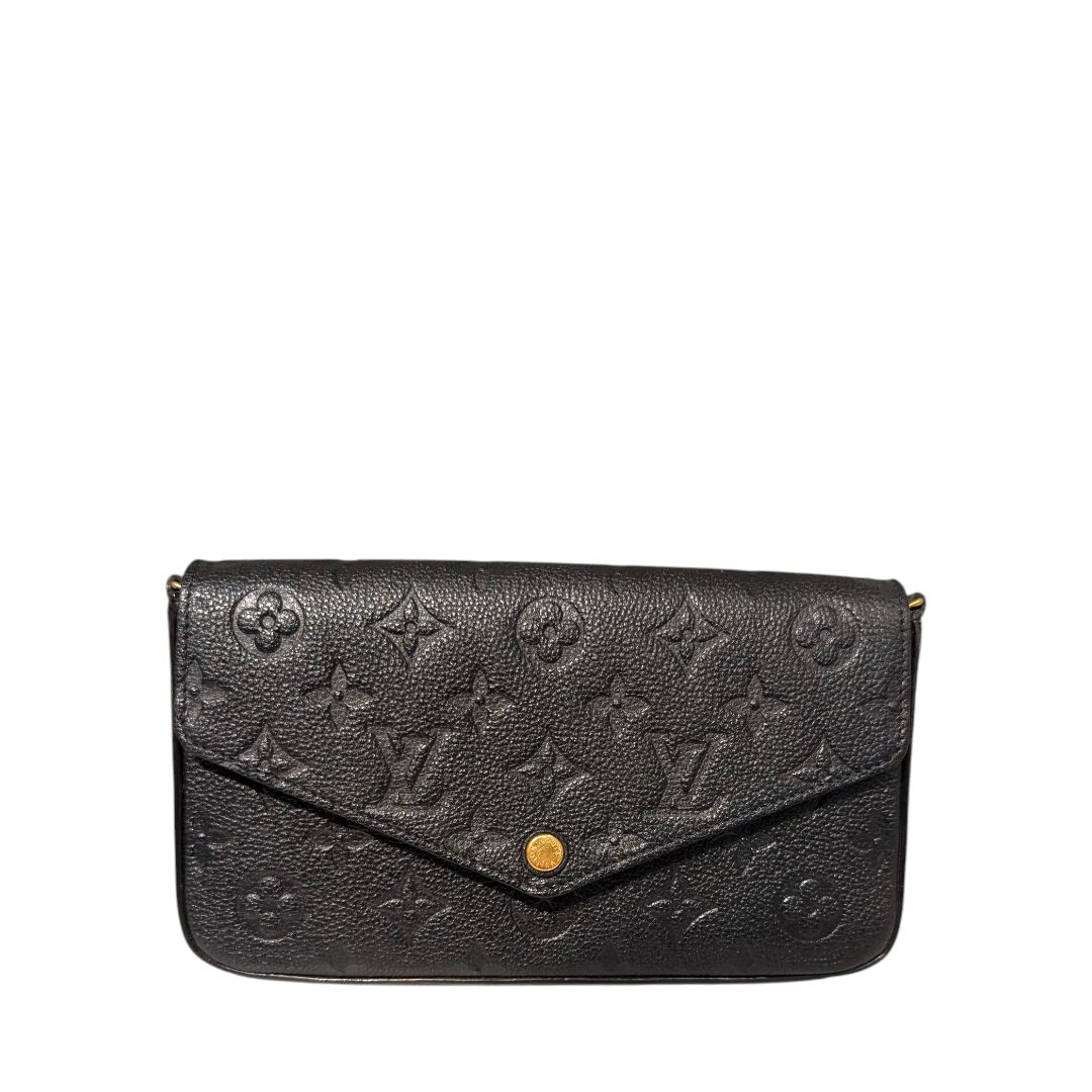 Louis Vuitton Black Empreinte Monogram Felicie
