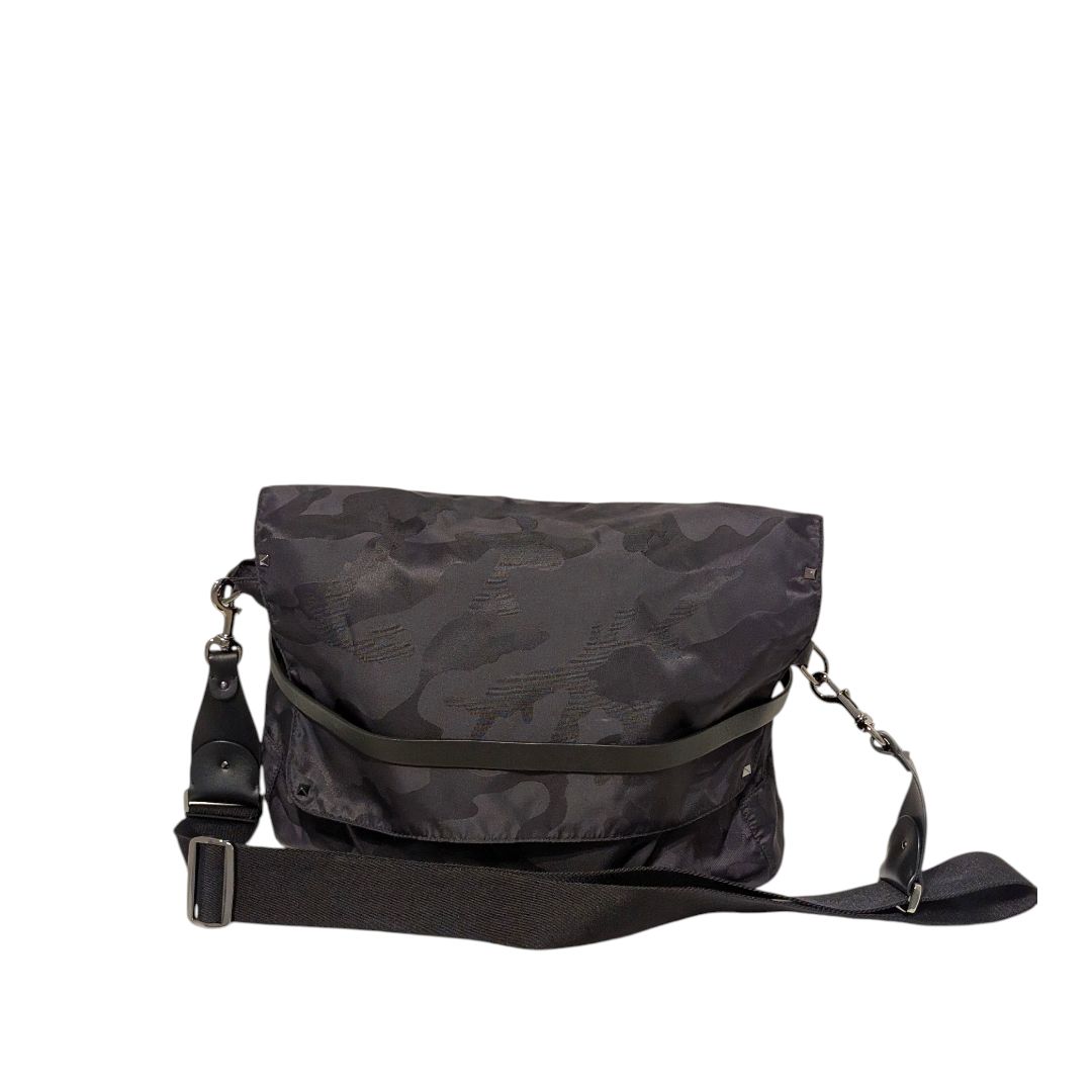 Valentino Nylon Camo Messenger Bag
