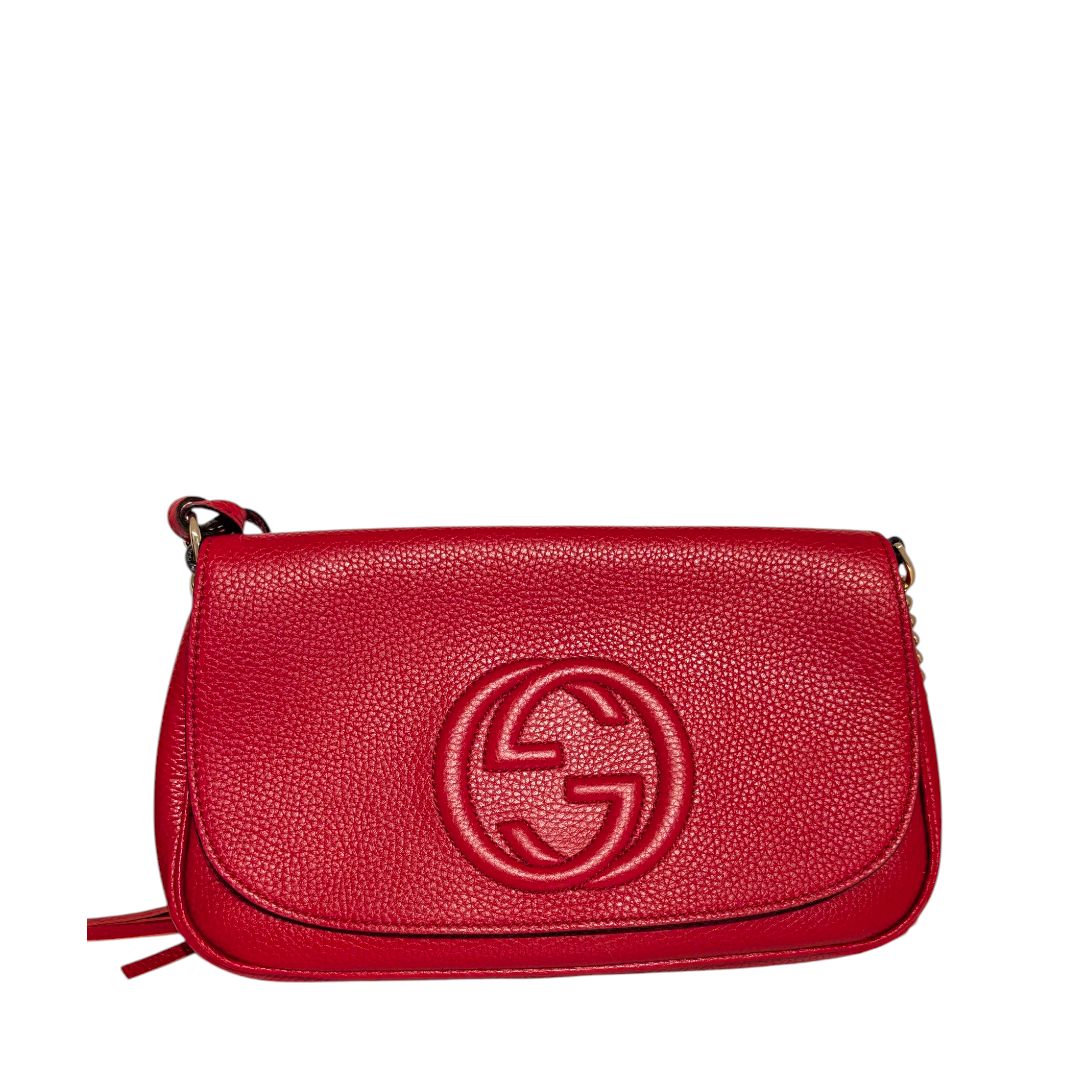 Gucci Red Soho Crossbody