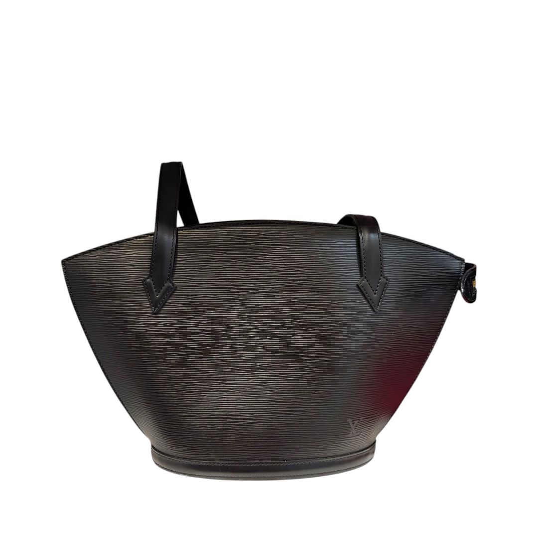 Louis Vuitton Saint Jacques Black Epi Leather Tote Bag
