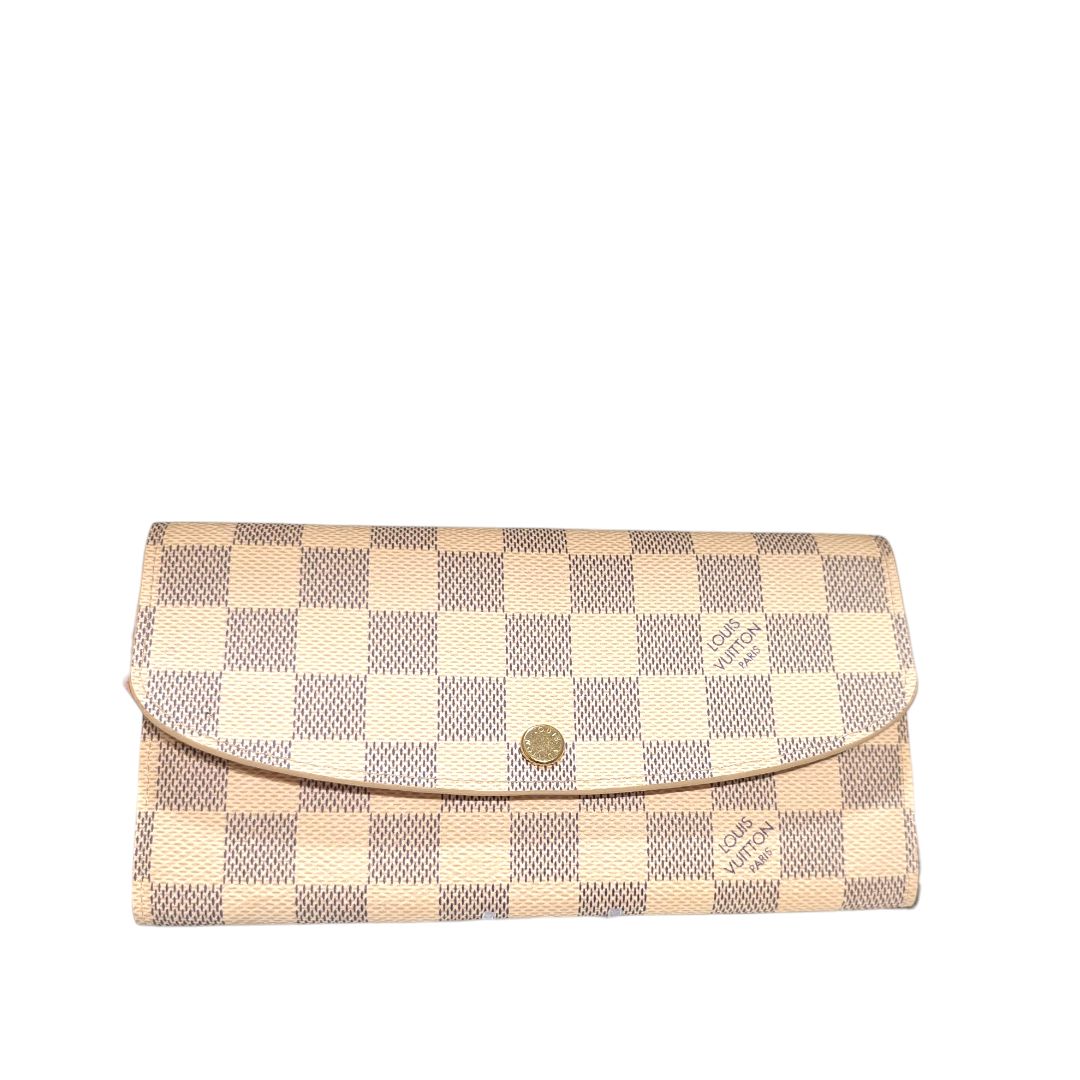 Louis Vuitton Damier Azur Emilie Wallet
