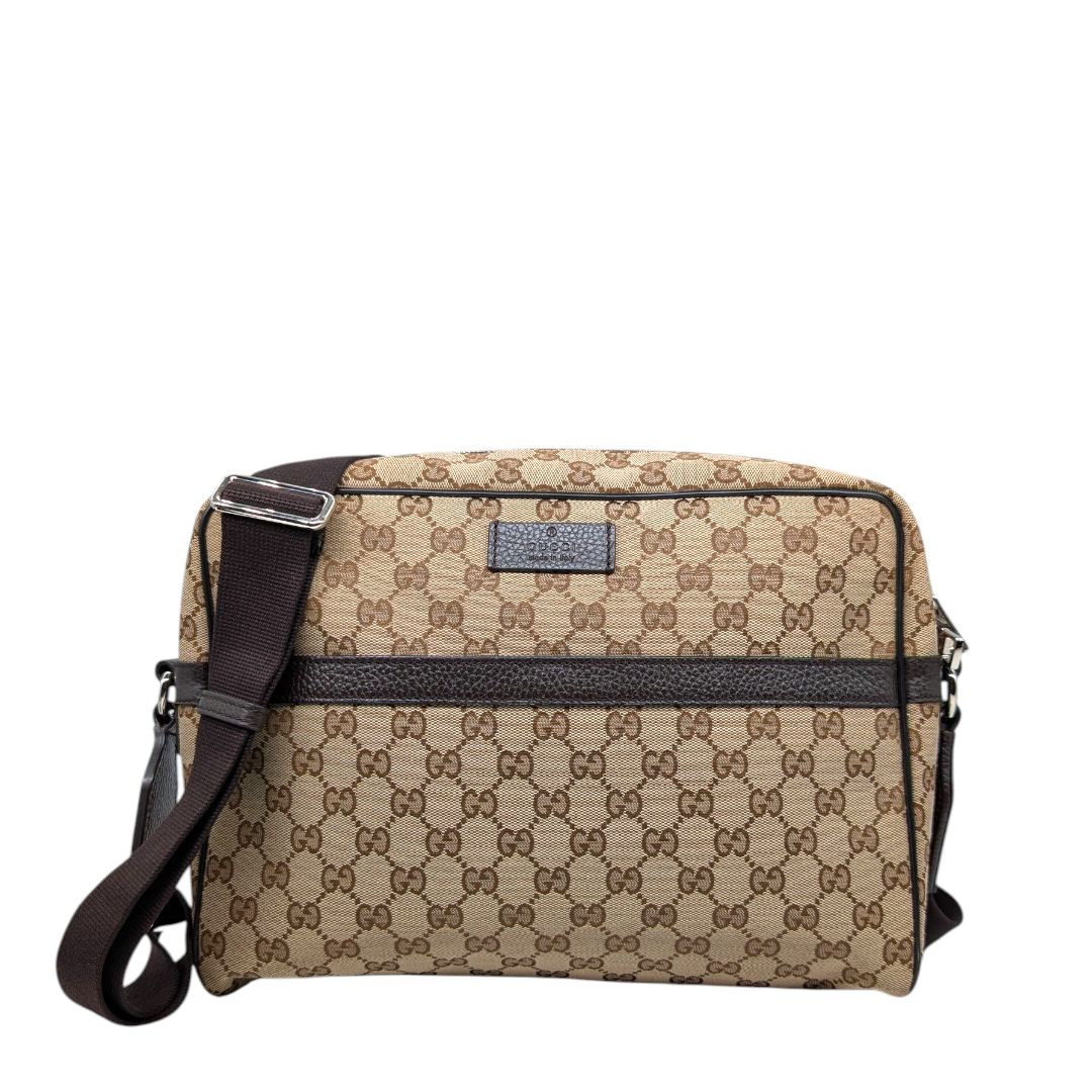 Gucci Monogram Messenger Bag