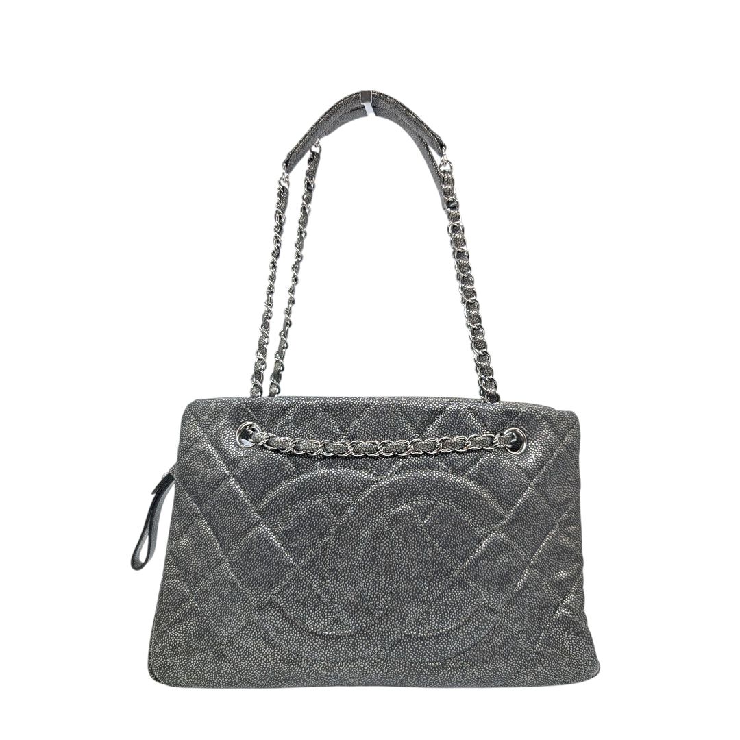 Chanel Caviar Quilted Timeless CC Shopping Tote