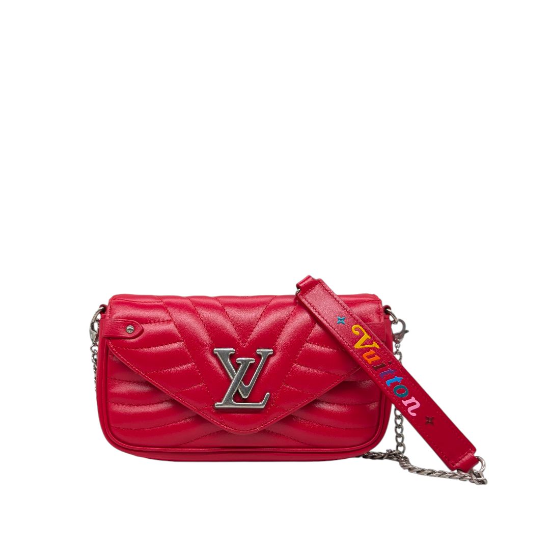Louis Vuitton Calfskin New Wave Chain Pochette