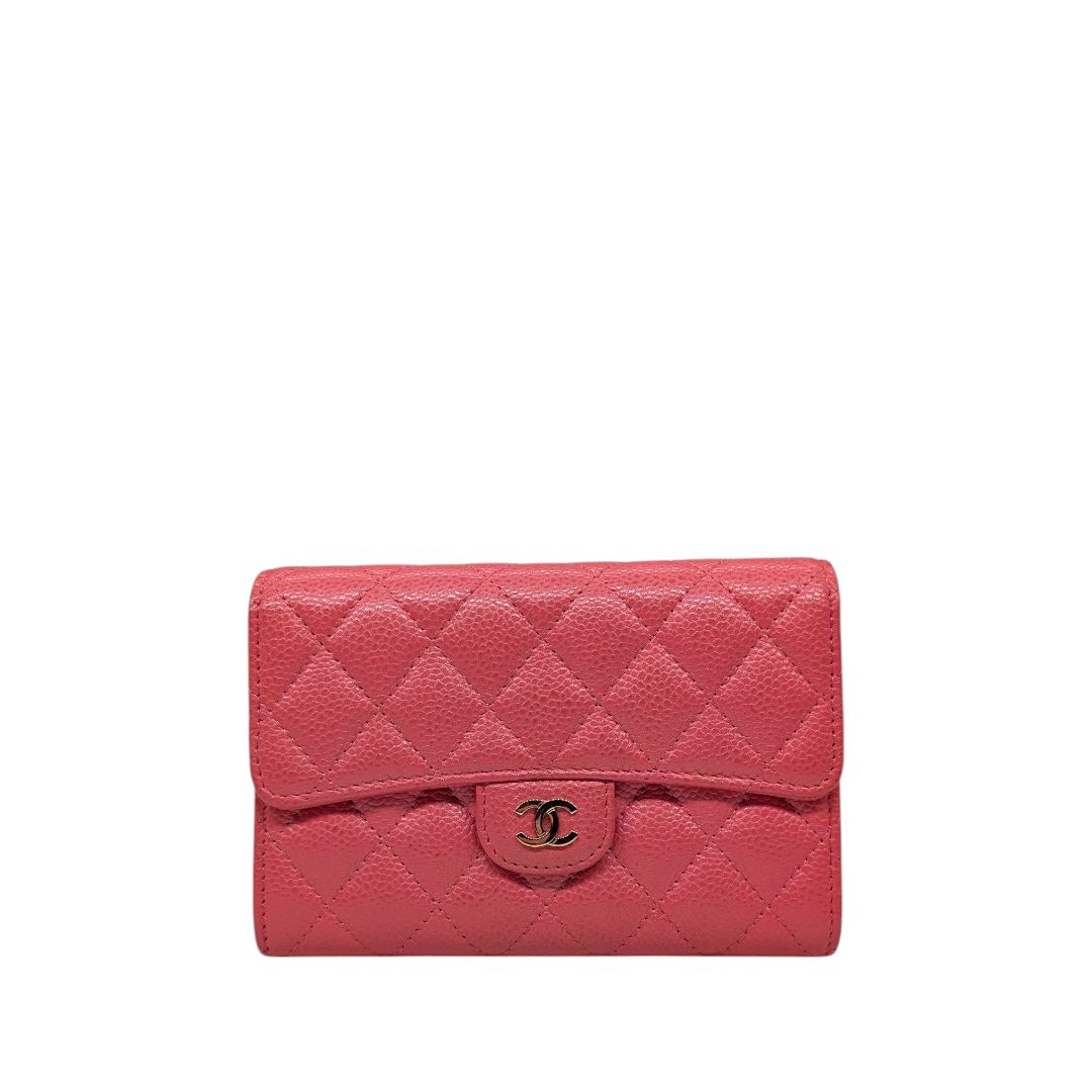 Chanel Caviar Quilted Small Flap Wallet