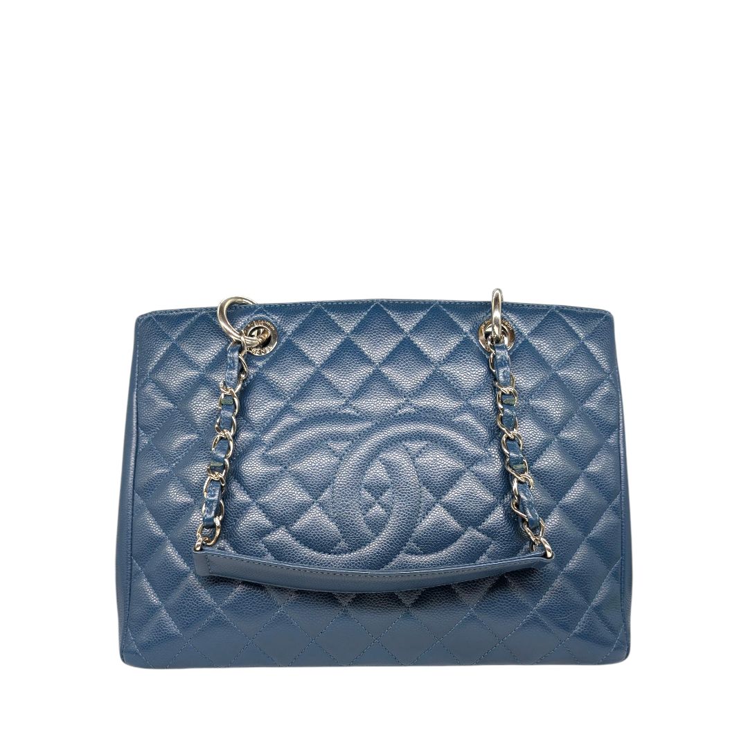 Chanel Caviar Quilted Grand Shopping Tote