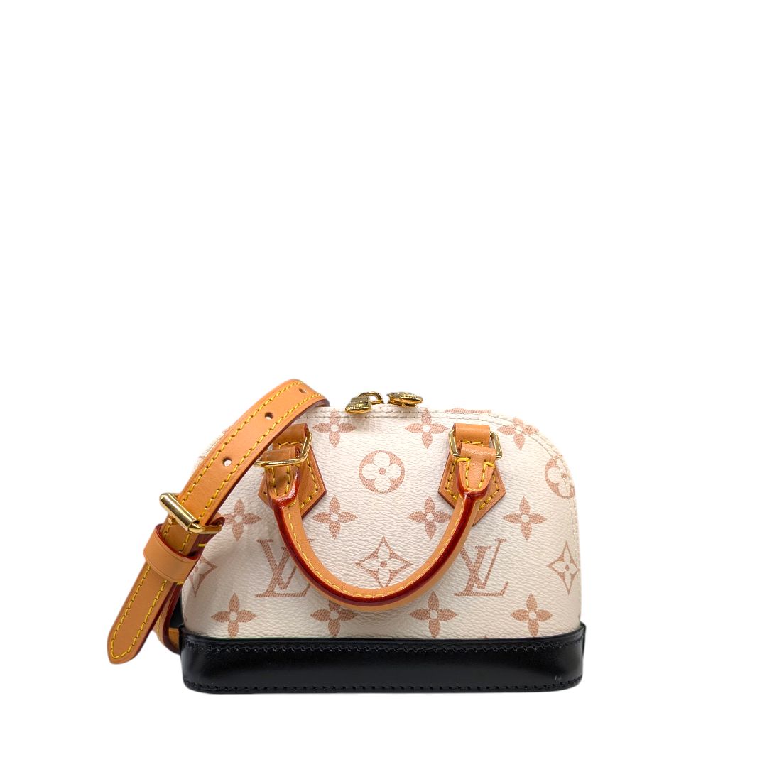 Louis Vuitton Alma Nano 2024 Dune Monogram