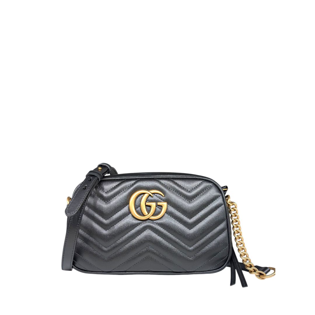 Gucci GG Marmont Small Matelasse Camera Bag