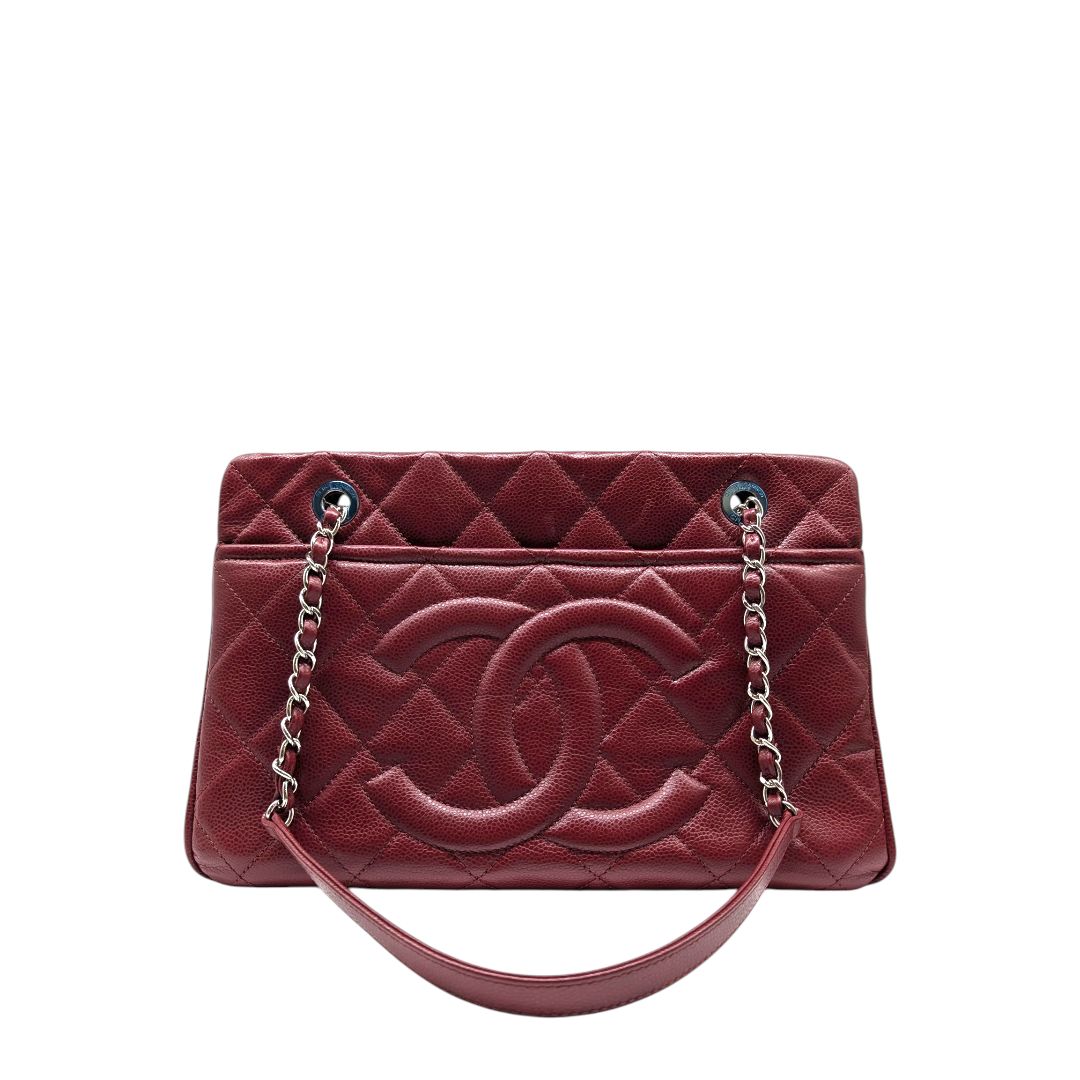 Chanel Caviar Quilted Timeless CC Soft Tote.