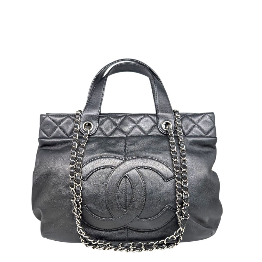 Chanel Calfskin Trianon Tote