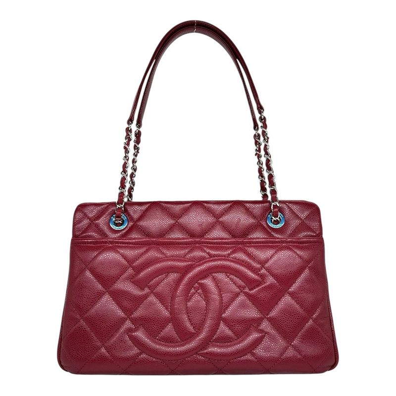 Chanel Caviar Quilted Timeless CC Soft Tote.