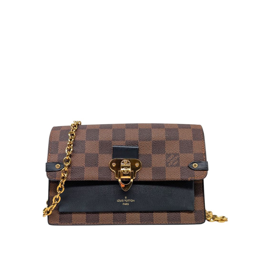 Louis Vuitton Damier Ebene Black Vavin WOC