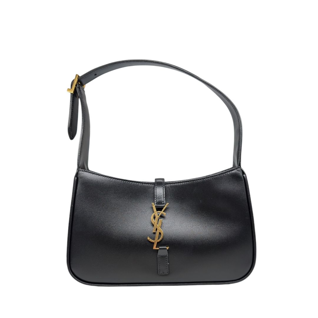Saint Laurent Smooth Calfskin Le 5 A 7 Hobo