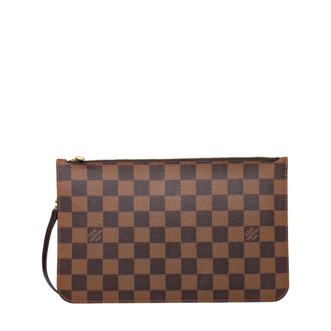 Louis Vuitton Damier Ebene Neverfull Pochette..