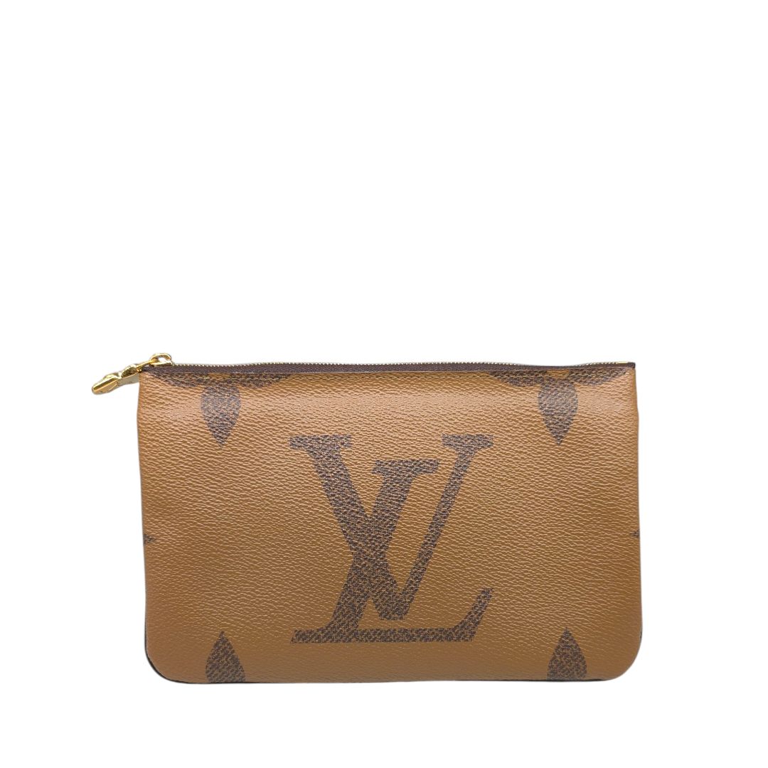 Louis Vuitton Reverse Monogram Giant Double Zip Pochette