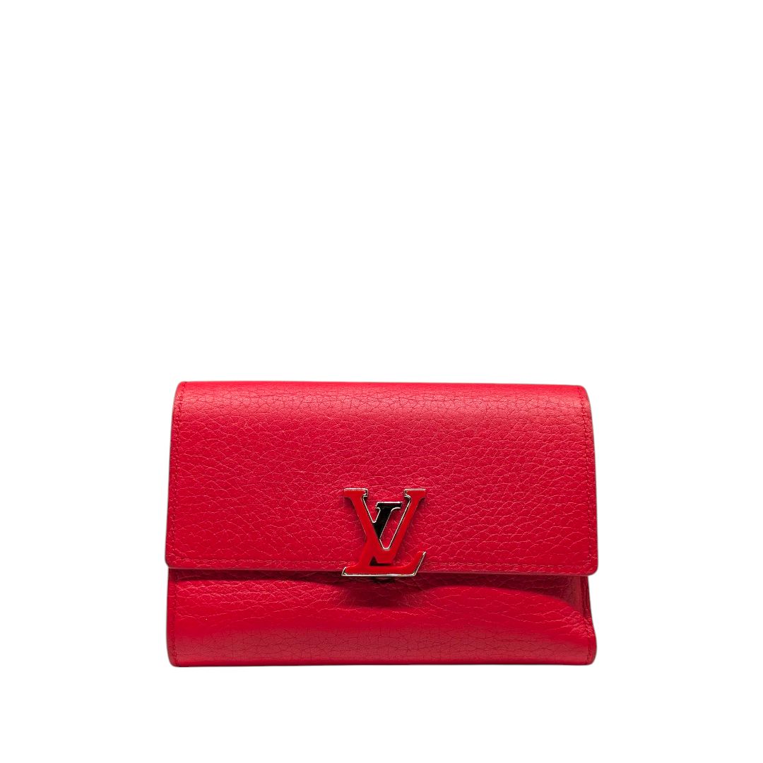 Louis Vuitton Taurillon Capucines Compact Wallet